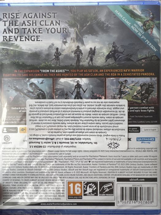 Avatar Frontiers of Pandora PS5