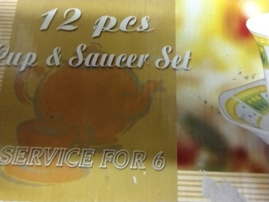 Serviciu de cafea de șase oersoane