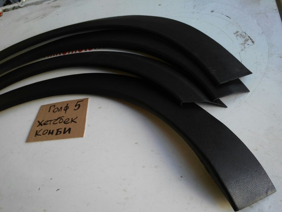 Вежди калник Голф 4 pvc Golf 4 , Golf  5  - лайсни декоративни калник