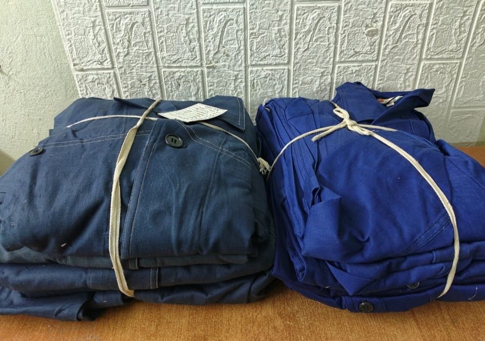 Костюмы рабочие, новые СССР.