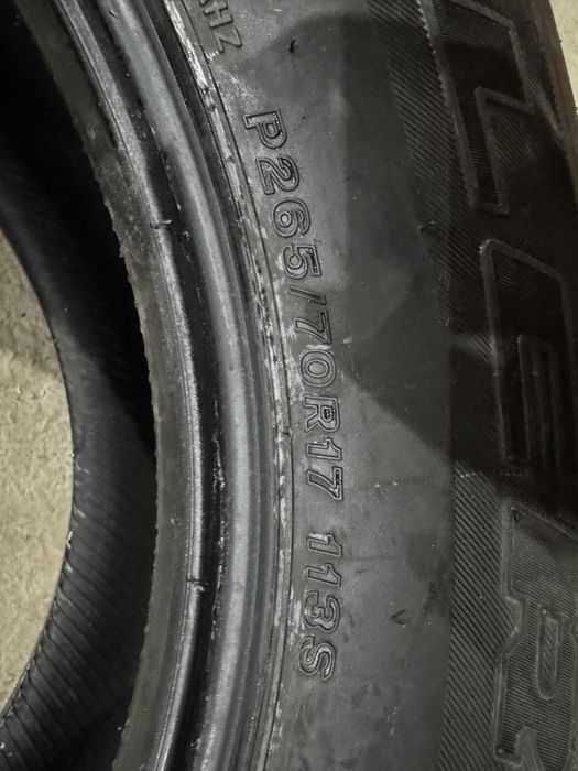 Резина Р265/70R17