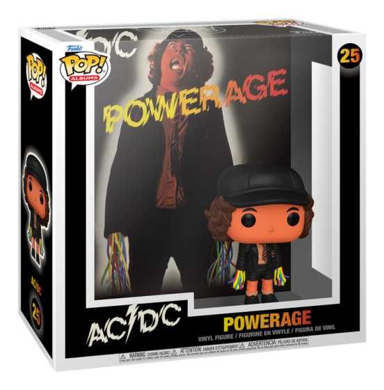 Funko Pop! Albums AC/DC Powerage №25 – Колекционерска Фигура с Албум