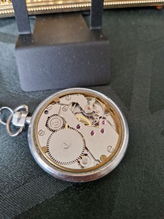 Прекрасен антикварен колекционерски френски джобен часовник Yema