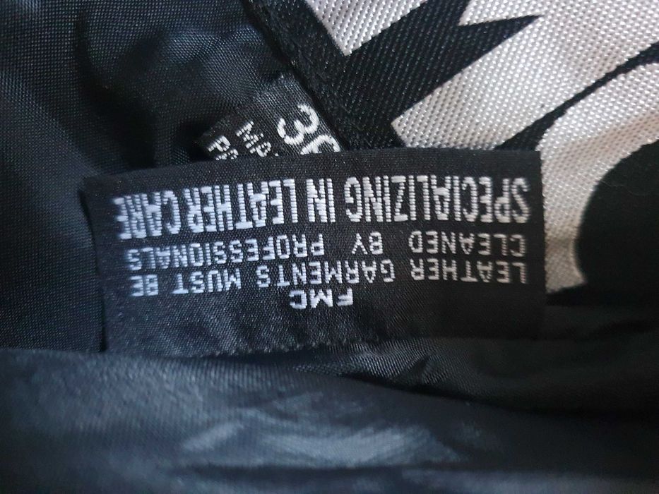 Pantaloni de piele FMC barbati - Marimea 36 (Talie 89 cm)