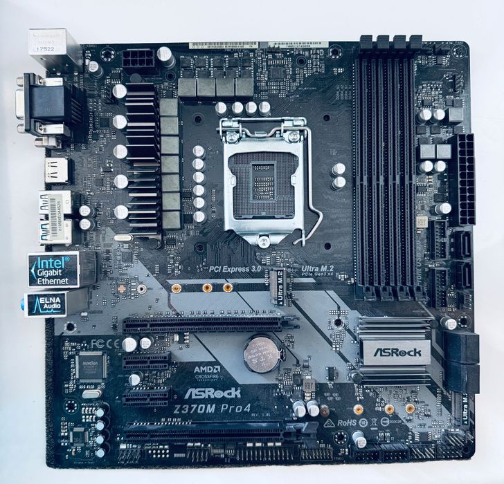 Материнская плата+процессор+кулер