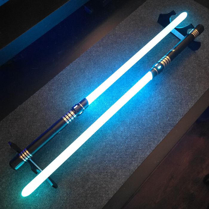 Set 2 Sith Lightsabers RGB - 74 cm - Negru