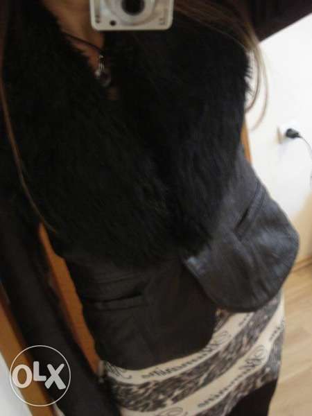 сако естествена кожа