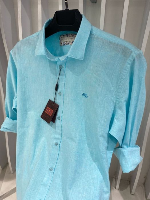 Мъжка риза 100% лен etro milano