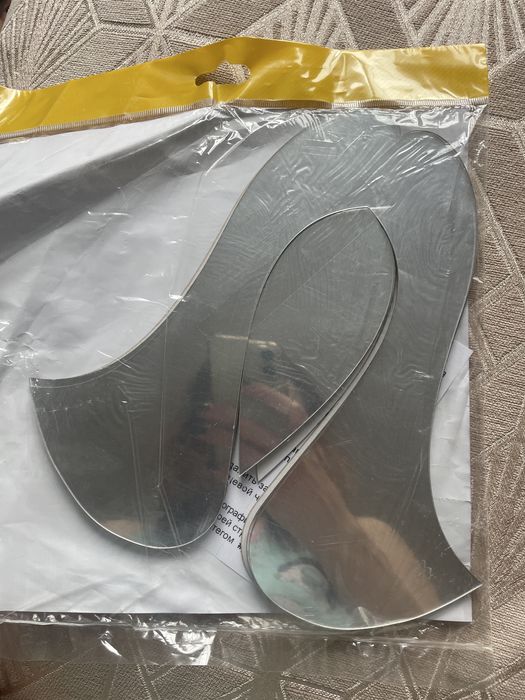 Декор под люстру зеркальный