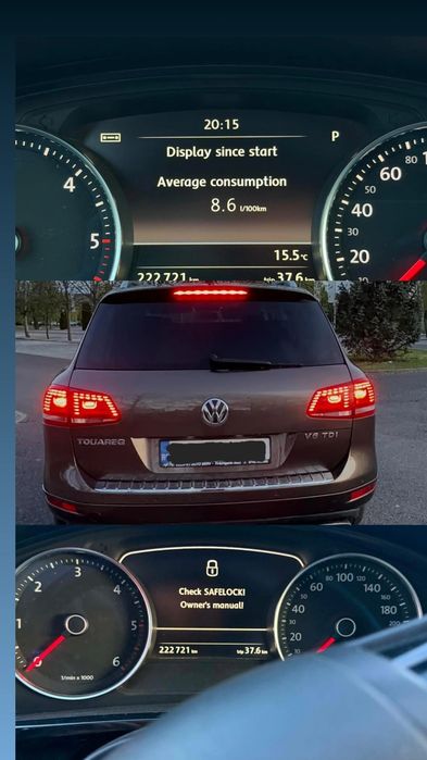 Vw Touareg 3.0Tdi 204cp 2014.05/Preț Cash  10999€‼️stare exceptionala