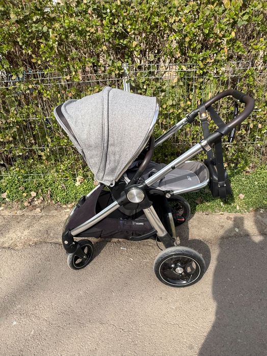 Cărucior 3 in 1  mamas and papas occaro +scoica cybex cu isofix