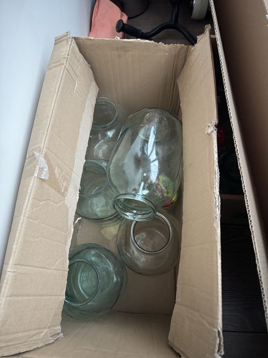 Стекляные банки 1, 2,3 л