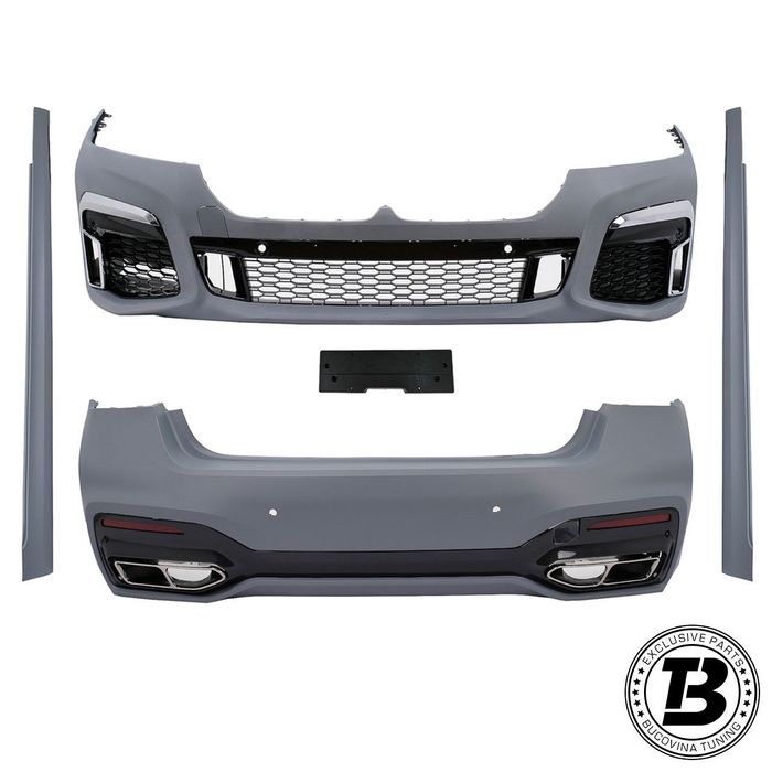Pachet Exterior compatibil cu BMW Seria 7 G12 LCI M Tech Design
