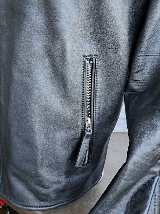 мъжко яке,кожено черно яке,сако,Hugo Boss