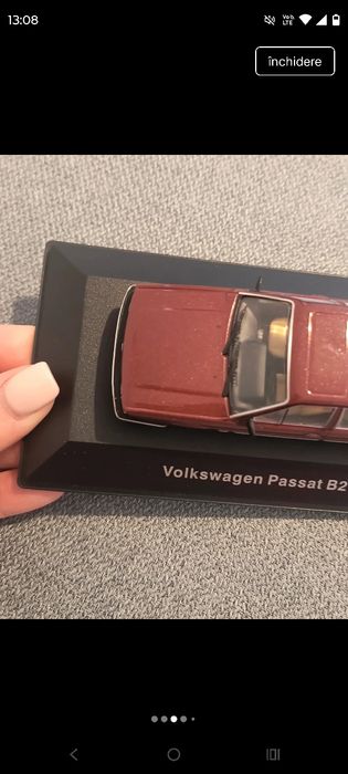 Mașina metalica DeAgostini, model Volkswagen Passat B2 1985