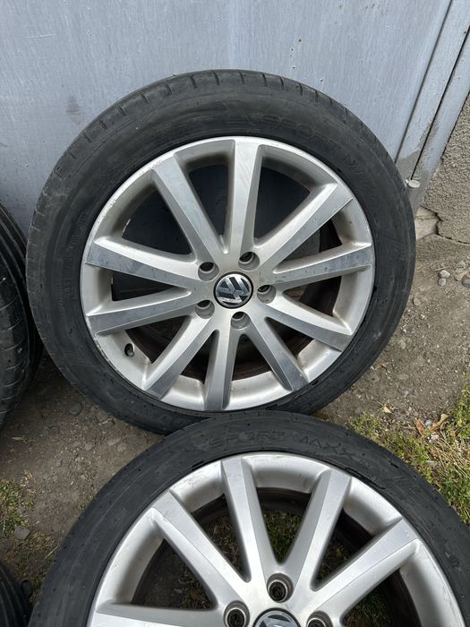 Jante  originale 17 5 112 Wv Passat Touran Saran Tiguan T ROC Jetta Golf 5 6 7 Audi Skoda Seat
