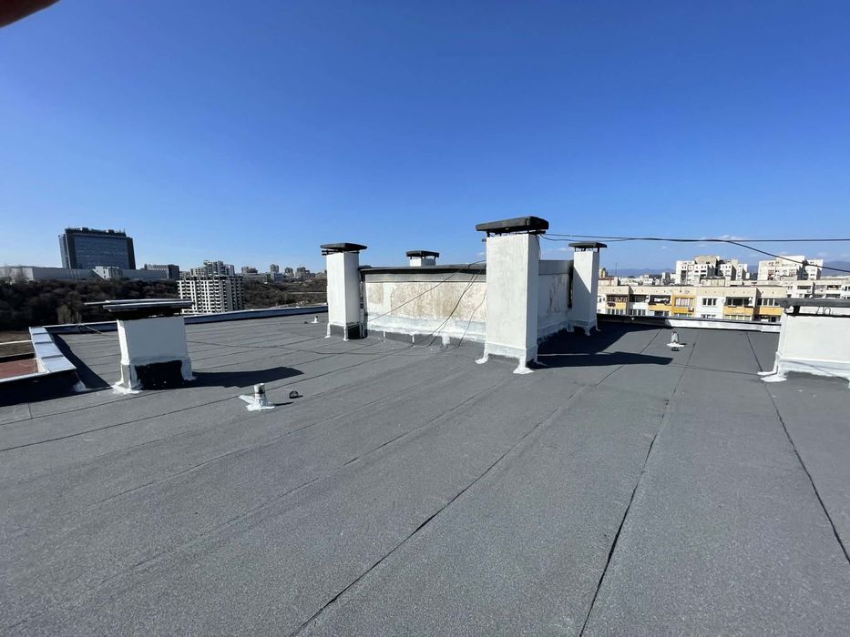 Ремонт на плоски покриви | Хидроизолация | Поправка на течове