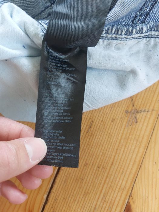 Дънкови къси гащи ENZO размер UK 34  EU 44