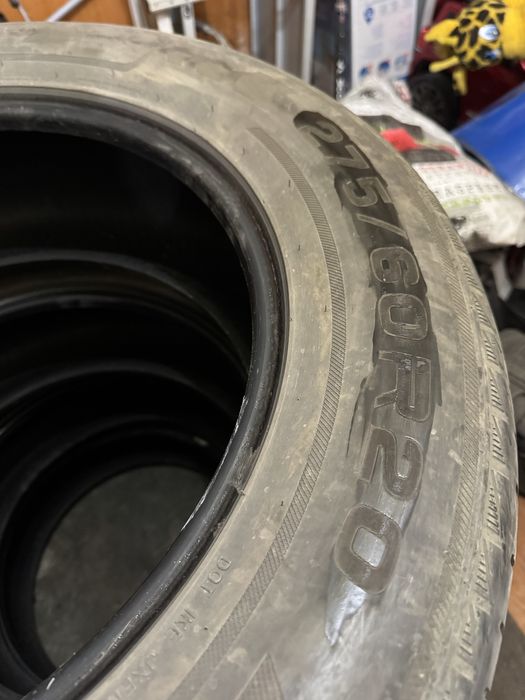 Продам летнюю резину 275/60/20