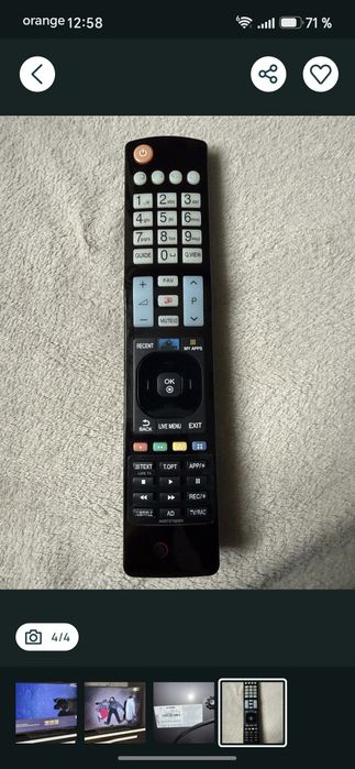 Smart TV LG 3D, 42LB650V-ZN, stare foarte buna
