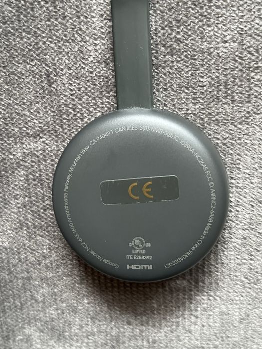 Google Chromecast Gen 3