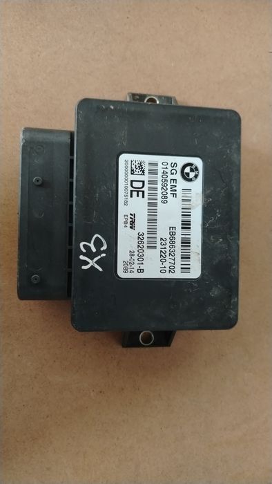 Модул електрическа ръчна спирачка БМВ Х3 ф25 ф10 ф11 / BMW X3 F25 F10 F11