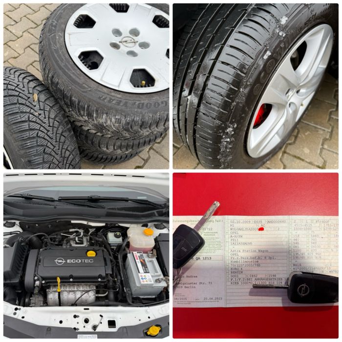 OPEL ASTRA AUTOMAT MOTOR 1.6 clasic PACHET OPC 8 roti senzori km reali