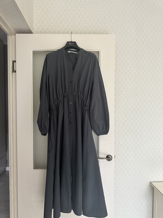 Х/б Платье на пуговицах Зара