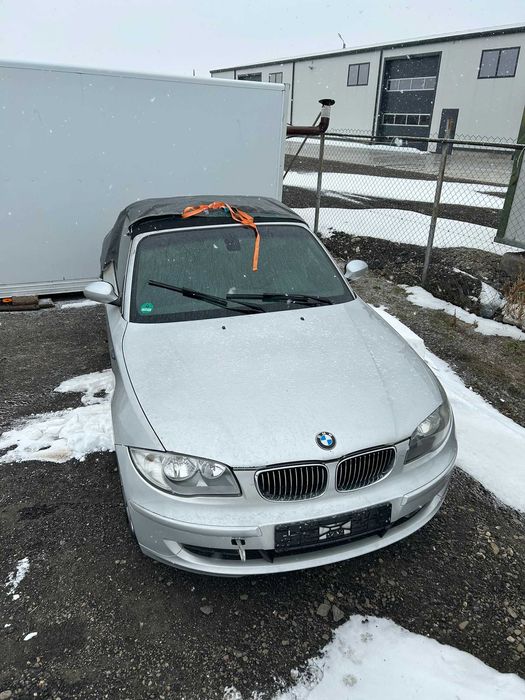Bmw Seria 1 Cabrio Avariat Motor 2.0 Euro 5 / Acte Germania/160.000 km