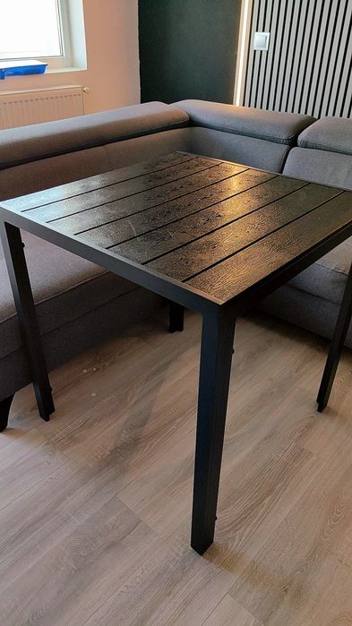 Set Masa+2 scaune terasa cu pernite/balcon 70cmx70cm