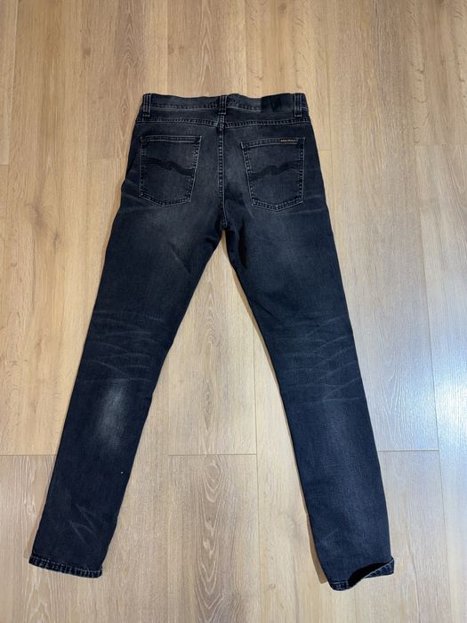 Джинсы серые Nudie Jeans