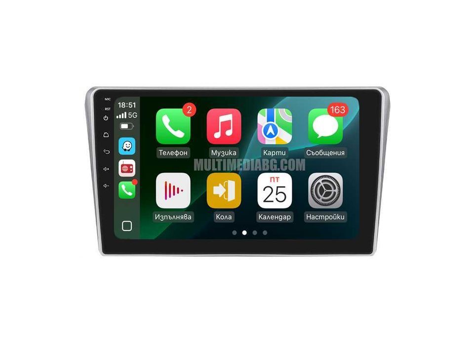 Toyota Avensis T25 2002г-2008 Мултимедия Навигация Android