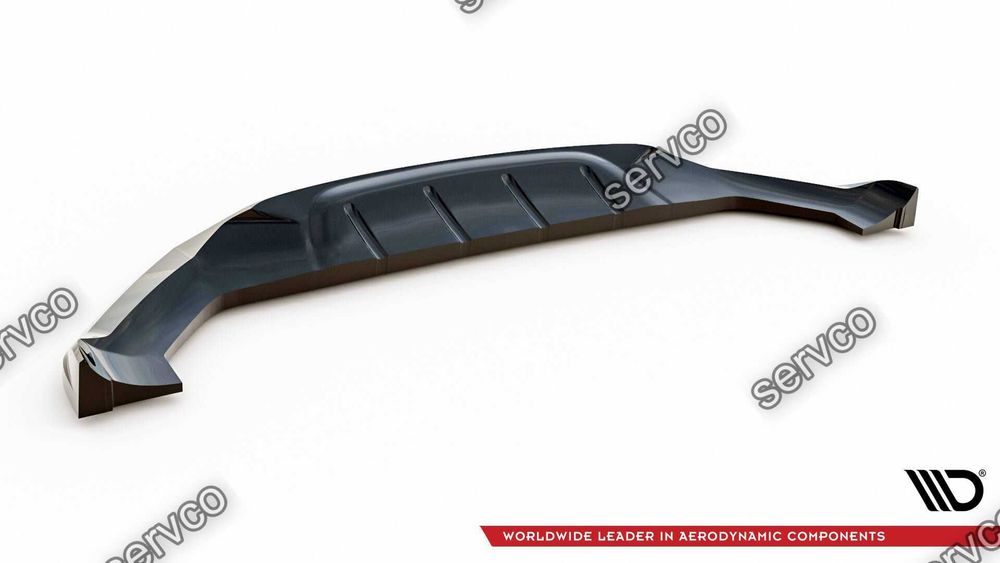 Prelungire splitter bara fata Alfa Romeo Stelvio Quadrifoglio Mk1 2016-2020 v3 - Maxton Design