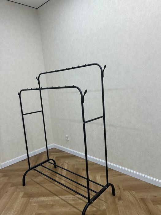 Напольная вешалка для одежды, новая, металлическая