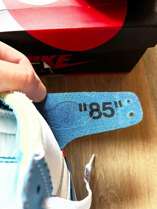 Nike Air Jordan 1 x Off White University Blue - Chicago