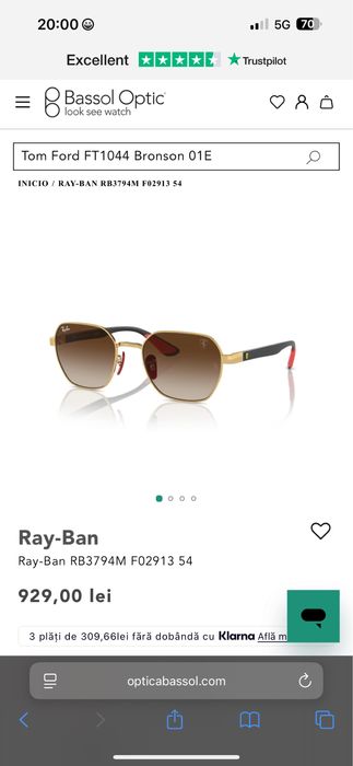 Ochelari originali RayBan RB3794M Scuderia Ferrari Collection