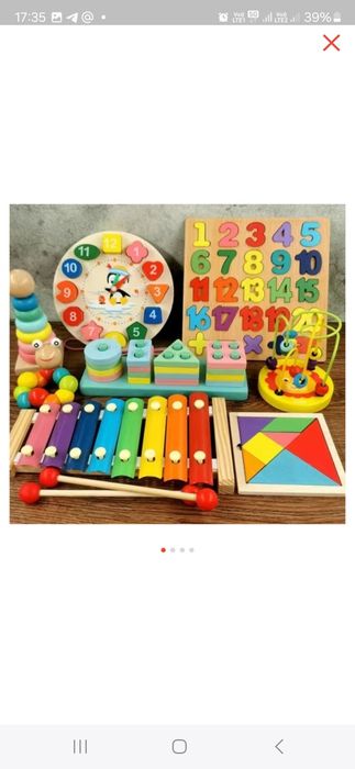 Развивающие игрушки . Акция. Новые
