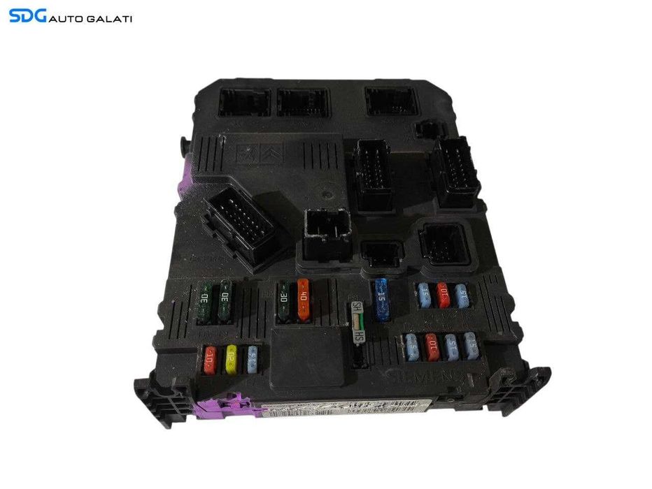 Kit Pornire ECU Calculator Motor Control Confort BSI Cititor Chei Cheie CIP Imobilizator Peugeot 206 1.4 Benzina 1998 - 2012 Cod 9665050780 9655883280 [LS0170] [LS0171]