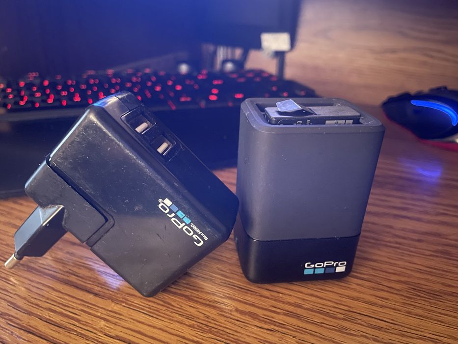 Incarcator si Acumulator GoPro Dual originale