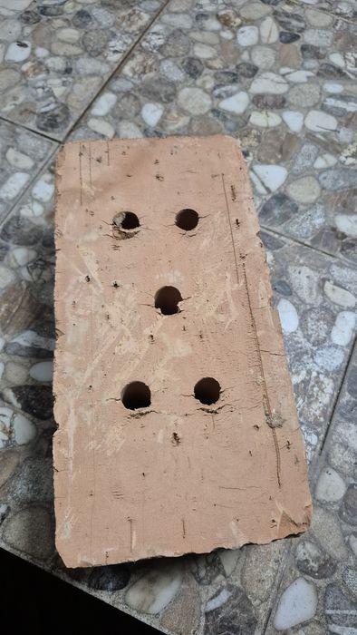 Красный кирпич каскелен.