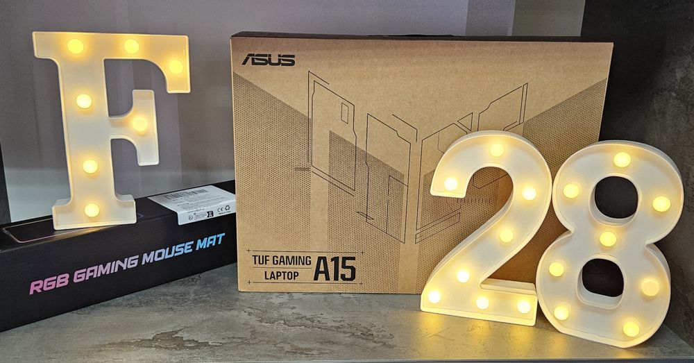 Amanet F28: Laptop Asus Tuf A15 Sigilat+Cadou Mouse Mat (N)