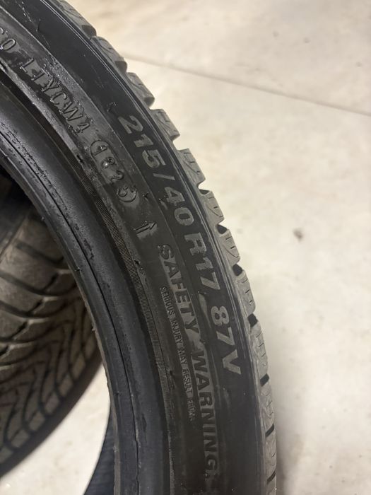 Зимни Гуми 2бр. Kumho + 2броя Nexen 215/40/17