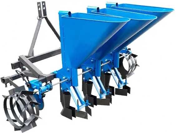 Semanatoare arpagic ceapa usturoi 4 randuri pentru tractor