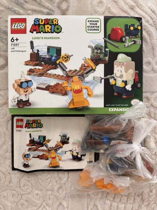 Lego Super Mario «Лаборатория Луиджи» оригинал