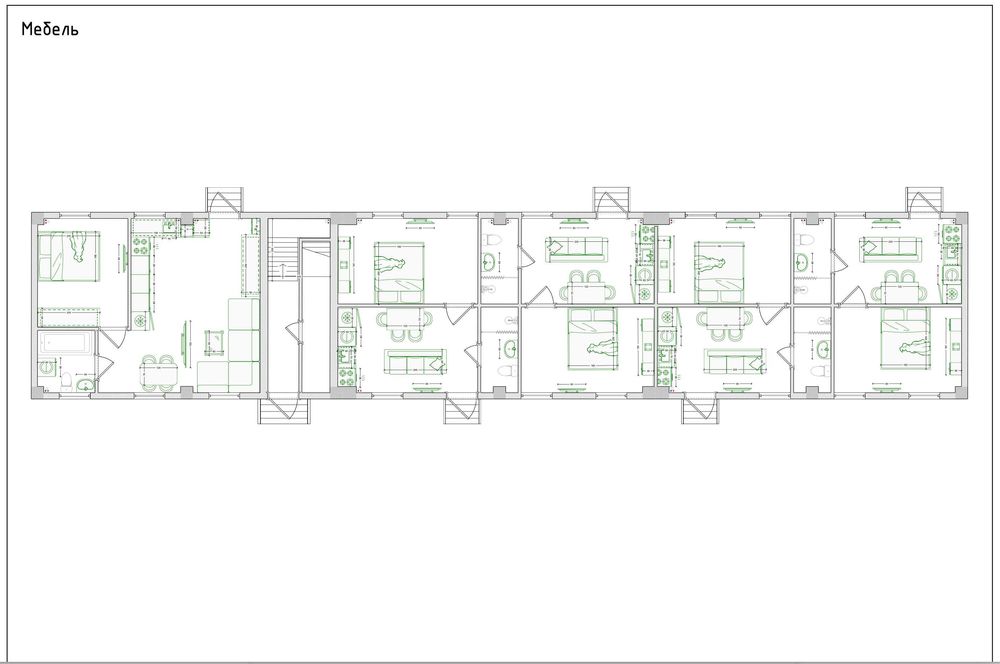 Продажа - аренда коммерческого комплекса в Янгиюле - 430 квм