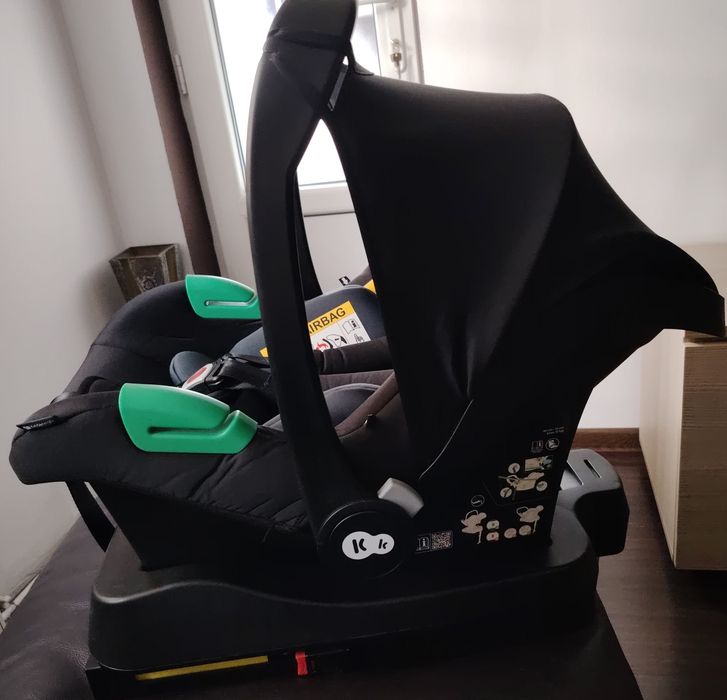 Scoică auto kinderkraft cu baza isofix