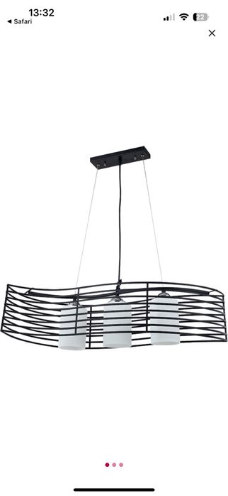 Lustra metalica pentru living