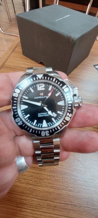 Hamilton Khaki Navy Frogman
