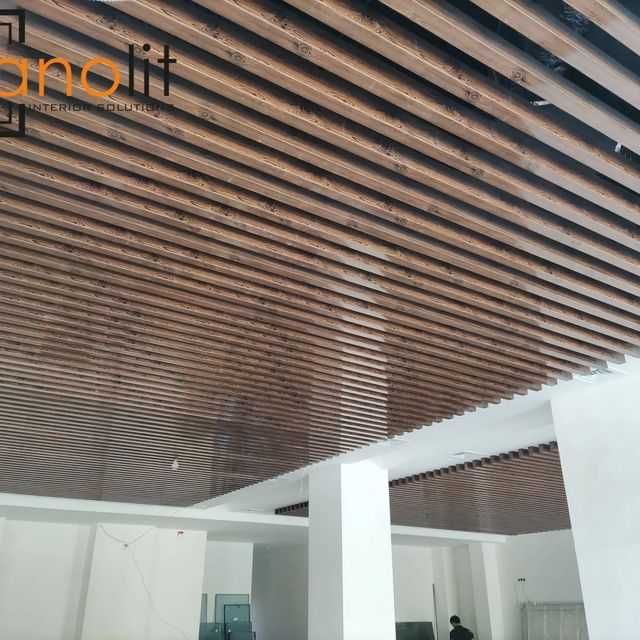 grilyando reechniy potolok (Грильято реечние армстронг)(3) AKSIYA