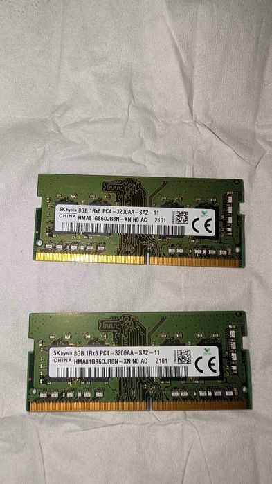 Memorie RAM 8GB DDR4 3200mhz Laptop (kit de 2 placute)